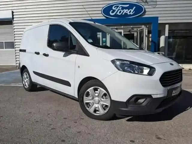 Blanc Occasion 2023 Ford Transit Trend Berline | 14 990 € - Image 1/4