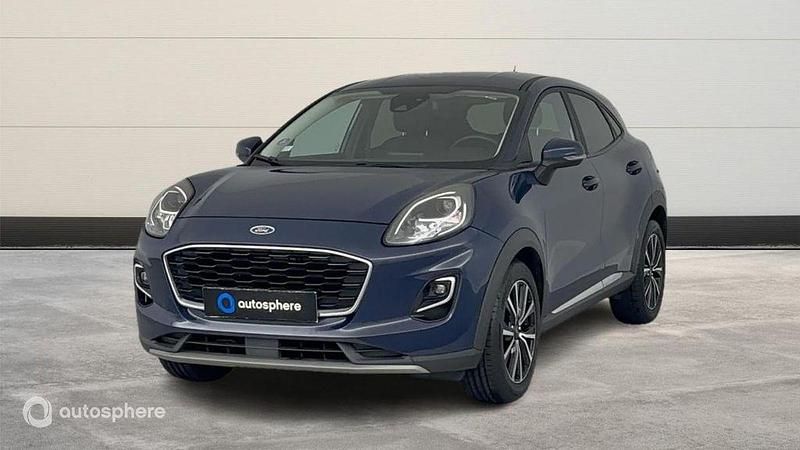 Bleu Occasion 2021 Ford Puma Titanium SUV | 15 299 € (Prix juste) - Image 1/4
