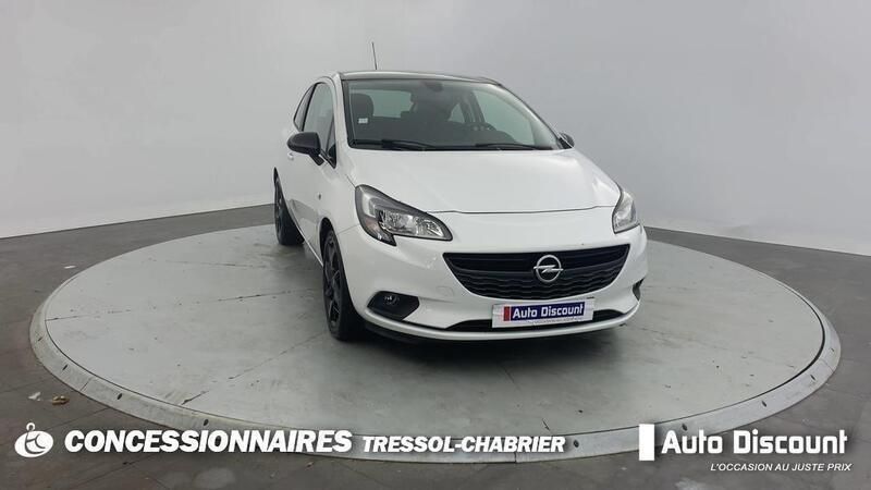 Blanc Utilisé 2018 Opel Corsa Edition Berline | 10 649 € (Prix juste) - Image 1/3