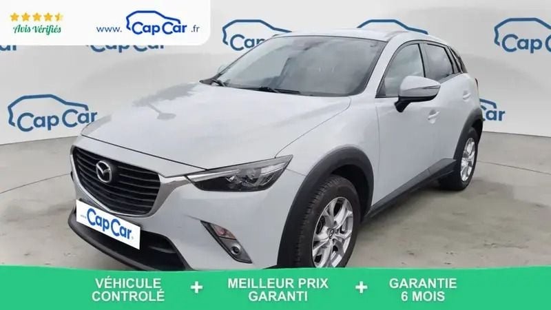 Blanc Utilisé 2017 Mazda CX-3 SUV | 10 890 € (Prix juste) - Image 1/4