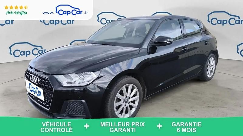 Noir Utilisé 2020 Audi A1 Design Citadine | 18 900 € (Prix juste) - Image 1/4
