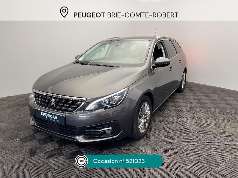 Gris Utilisé 2021 Peugeot 308 Allure Break | 12 980 € (Super prix) - Image 1/4