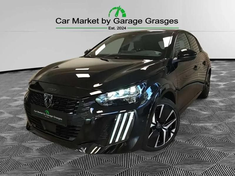 Noir Occasion 2024 Peugeot 208 GT Citadine | 22 990 € (Prix juste) - Image 1/4
