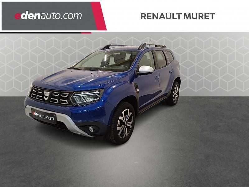 Bleu Occasion 2021 Dacia Duster Prestige SUV | 18 450 € (Prix juste) - Image 1/4