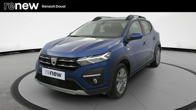 Bleu Utilisé 2021 Dacia Sandero Comfort Citadine | 13 899 € (Prix juste) - Image 1/4