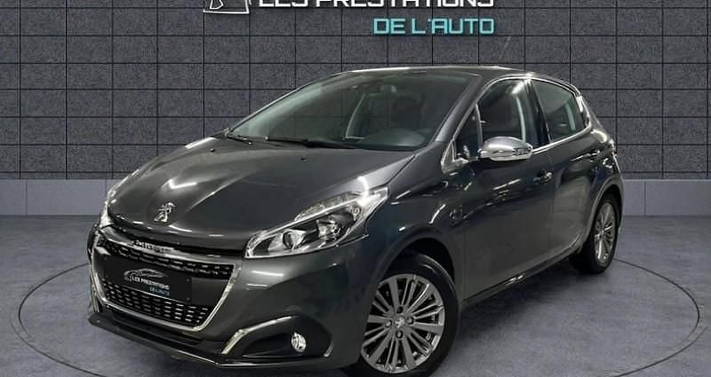 Gris Occasion 2017 Peugeot 208 Allure Citadine | 7 490 € (Bon prix) - Image 1/4