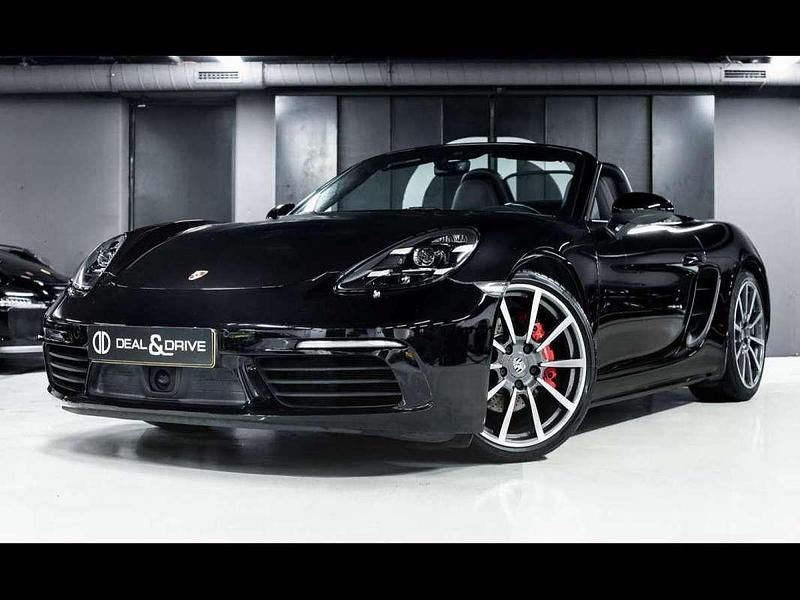 Occasion Porsche 718 Boxster 349 ch (256 kW) 2017 Noir Cabriolet