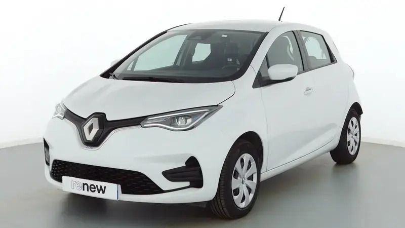 Blanc Utilisé 2020 Renault Zoe Business Citadine | 8 490 € (Super prix) - Image 1/4