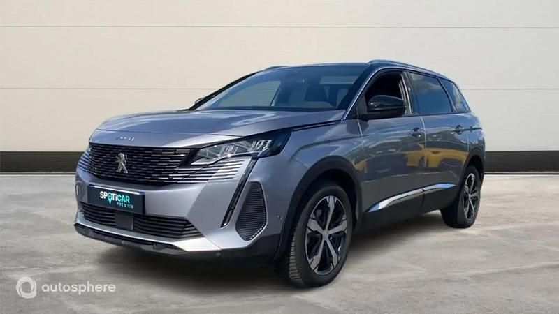 Gris Utilisé 2024 Peugeot 5008 Allure Monospace | 29 499 € (Prix juste) - Image 1/4
