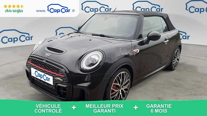 Noir Utilisé 2019 Mini John Cooper Works Cabriolet Cabriolet | 28 620 € (Prix juste) - Image 1/4