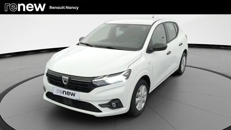Blanc Utilisé 2021 Dacia Sandero Essentiel Citadine | 9 870 € (Super prix) - Image 1/4
