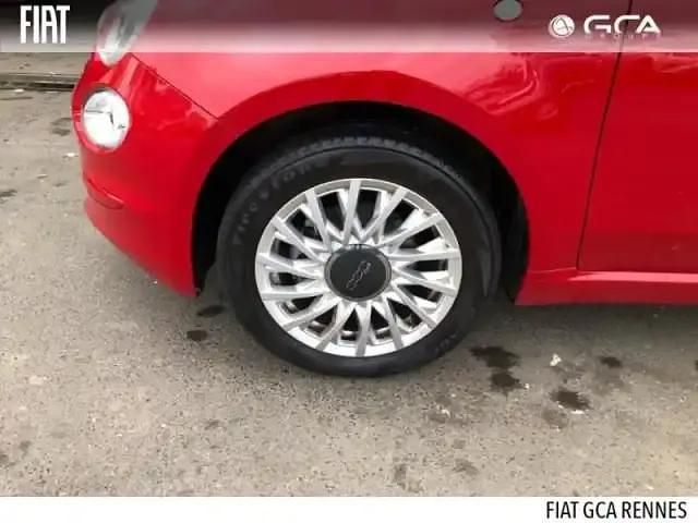 Occasion Fiat 500C Dolcevita 2022 Pasodoble red pastel Cabriolet