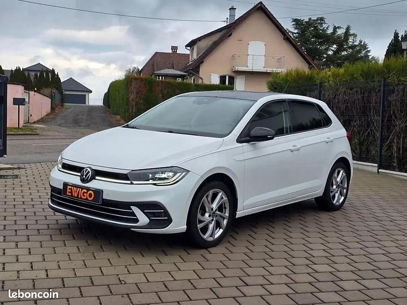 Blanc Occasion 2022 VW Polo Style Citadine | 18 490 € (Bon prix) - Image 1/4