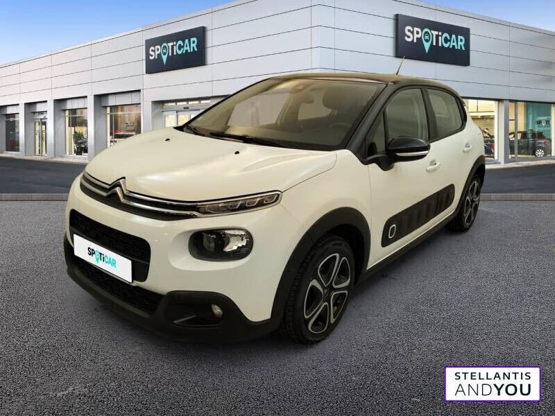 Blanc Utilisé 2020 Citroën C3 Business Class Citadine | 11 689 € (Prix juste) - Image 1/4