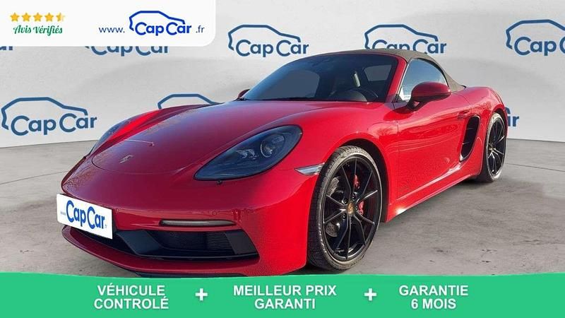 Occasion Porsche 718 Boxster 366 ch (269 kW) 2019 Rouge Cabriolet
