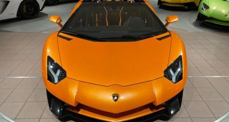 Occasion Lamborghini Aventador 751 ch (552 kW) 2017 Orange Cabriolet