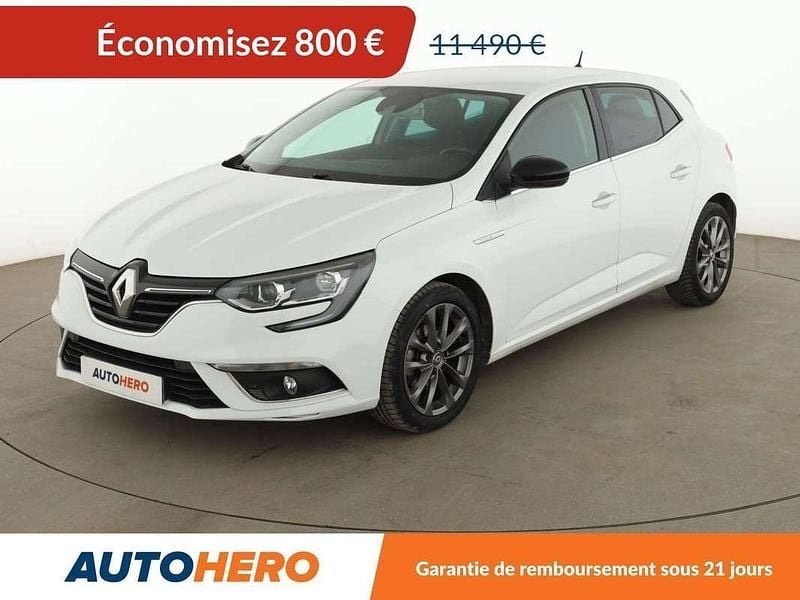 Occasion Renault Mégane IV LIMITED 132 ch (97 kW) 2017 Blanc Berline