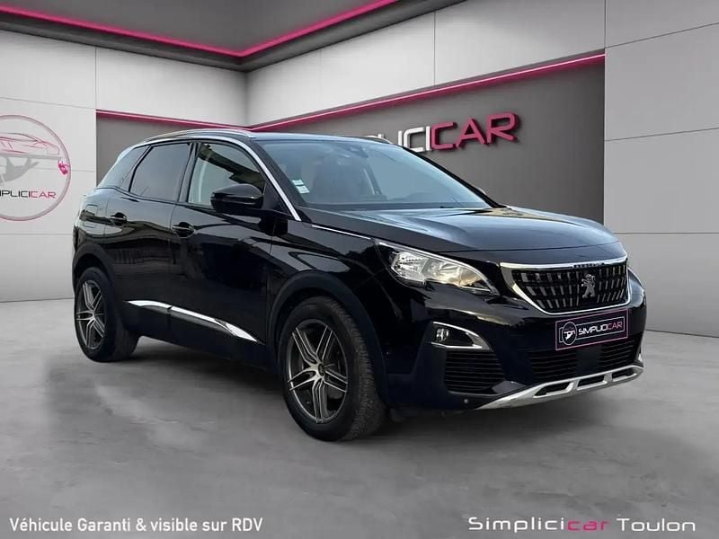 Noir Utilisé 2017 Peugeot 3008 Allure | 10 480 € (Bon prix) - Image 1/4