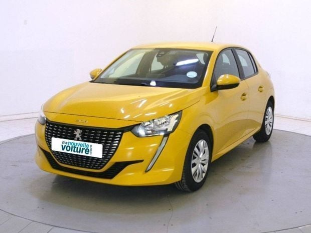 Jaune Utilisé 2021 Peugeot 208 Active Citadine | 10 990 € (Prix juste) - Image 1/4