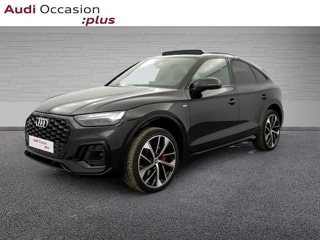 Noir mythe métallisé Occasion 2022 Audi Q5 S-Line SUV | 49 900 € (Prix cher) - Image 1/4