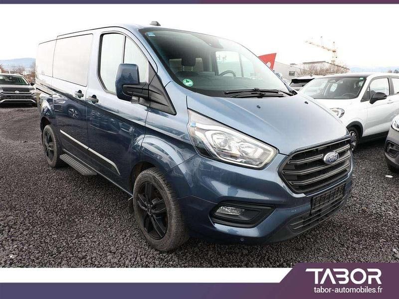 Occasion Ford Transit Custom 170 ch (125 kW) 2019 Bleu Berline