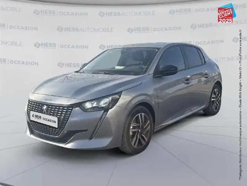 Gris Utilisé 2023 Peugeot 208 Allure Citadine | 15 999 € (Prix juste) - Image 1/4