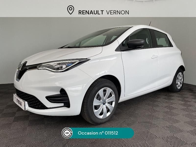 Blanc Utilisé 2020 Renault Zoe Intens Citadine | 14 990 € (Prix cher) - Image 1/4
