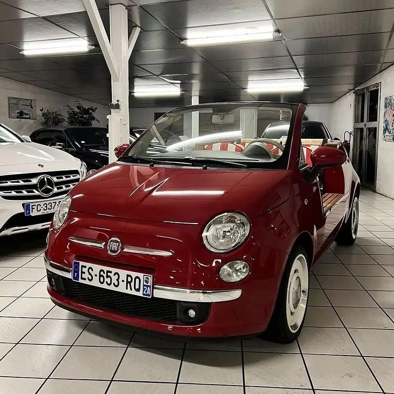 Occasion Fiat 500C 69 ch (50 kW) 2009 Rouge Cabriolet