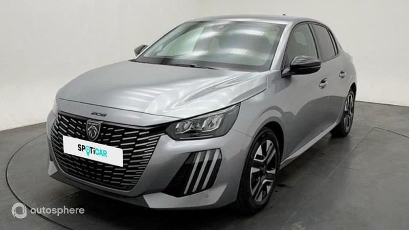 Gris Occasion 2024 Peugeot 208 Allure Citadine | 15 380 € (Prix juste) - Image 1/4