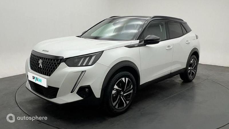 Blanc Occasion 2021 Peugeot 2008 GT SUV | 16 679 € (Prix assez cher) - Image 1/4