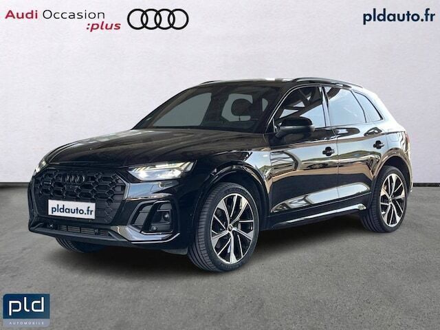 Noir mythic métallisé Occasion 2021 Audi Q5 S-Line SUV | 42 990 € (Prix assez cher) - Image 1/4