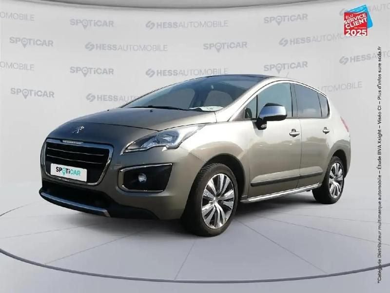 Gris Utilisé 2016 Peugeot 3008 Allure SUV | 8 499 € (Bon prix) - Image 1/4