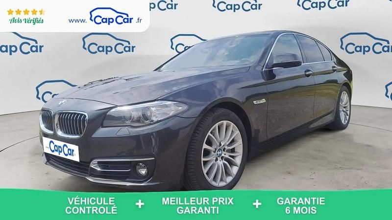 Noir Utilisé 2016 BMW 530 Luxury Line Berline | 21 170 € - Image 1/4