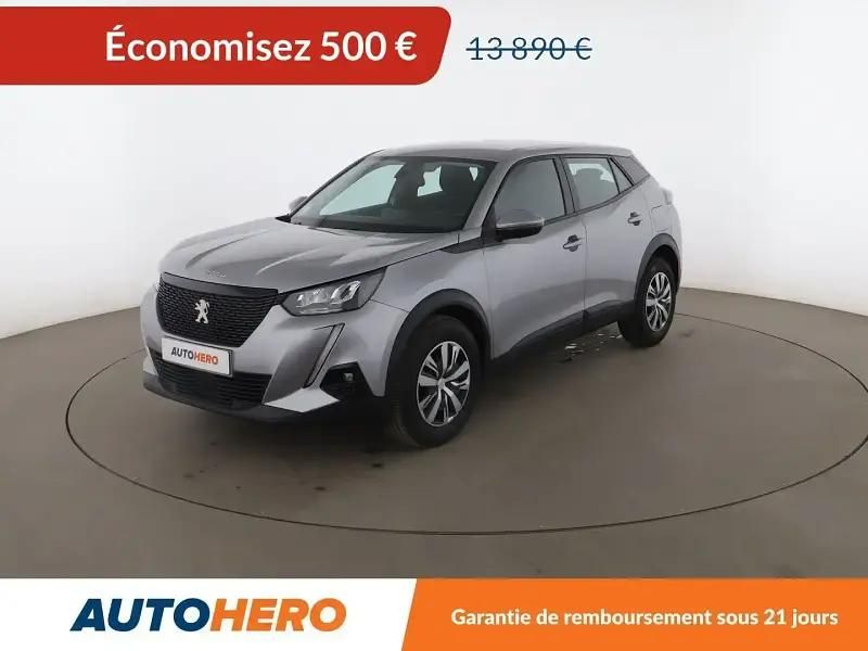 Gris Utilisé 2021 Peugeot 2008 Business-Line SUV | 13 090 € (Bon prix) - Image 1/1