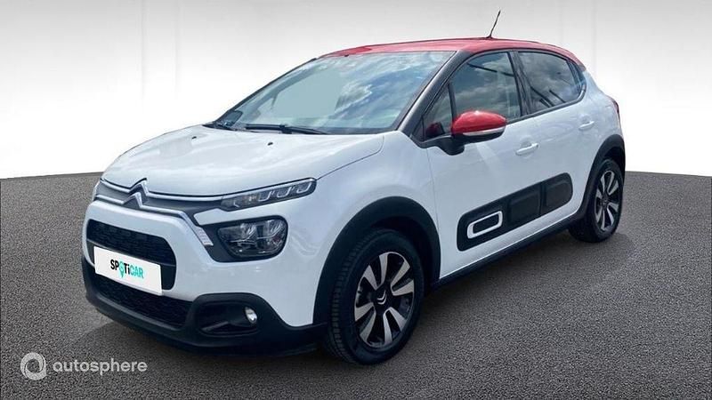 Blanc Occasion 2023 Citroën C3 PureTech Citadine | 12 779 € (Prix juste) - Image 1/4
