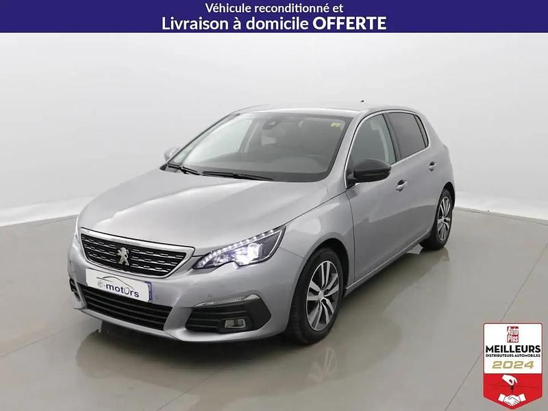 Gris Utilisé 2020 Peugeot 308 Allure Berline | 13 700 € (Prix juste) - Image 1/4