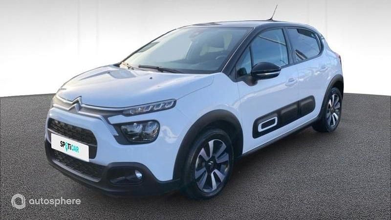 Blanc Occasion 2023 Citroën C3 PureTech Berline | 12 490 € (Prix juste) - Image 1/4