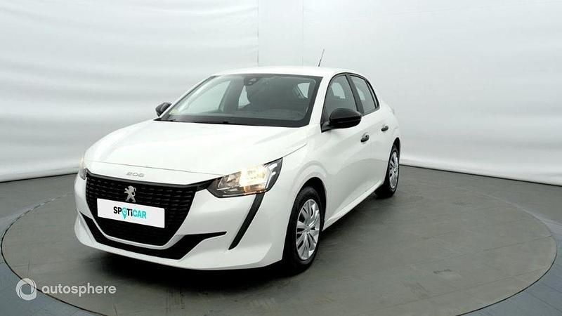 Blanc Utilisé 2022 Peugeot 208 Premium Citadine | 10 780 € (Prix juste) - Image 1/4