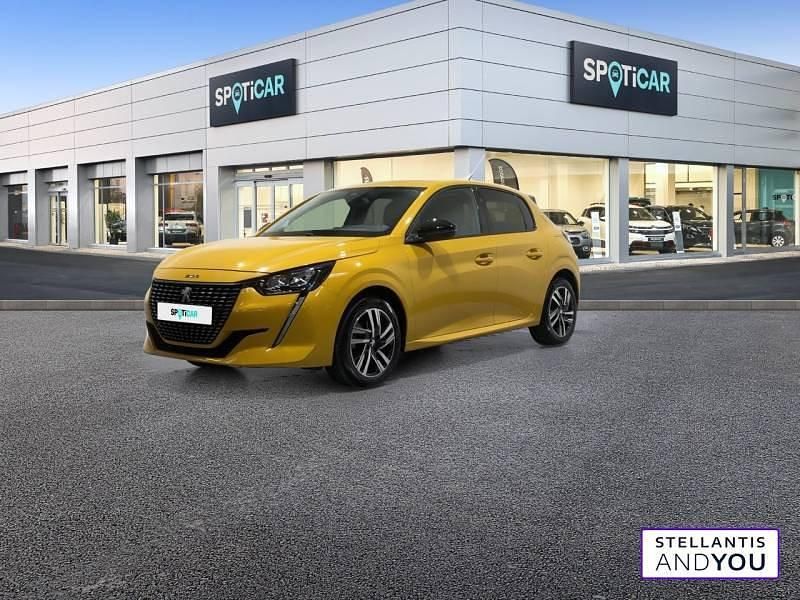 Jaune Occasion 2023 Peugeot 208 Allure Citadine | 16 121 € (Prix juste) - Image 1/4