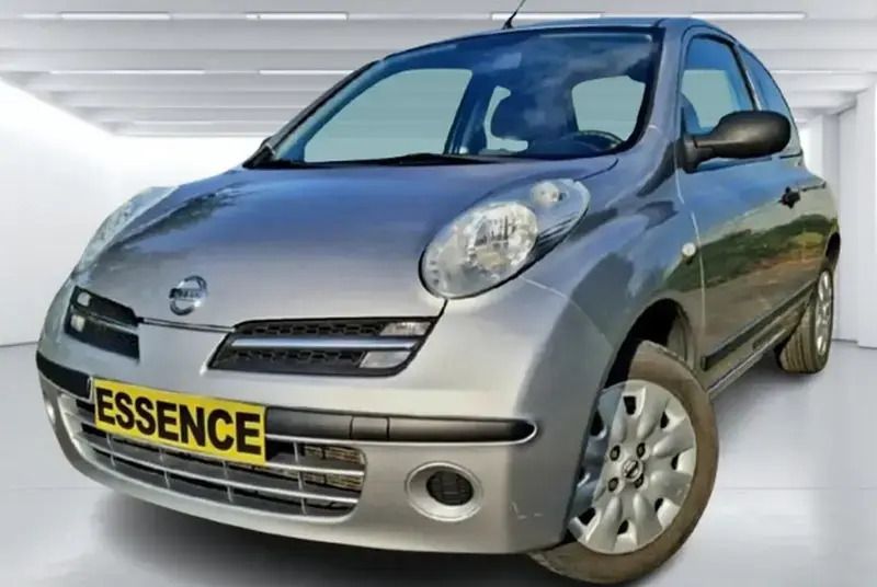 Gris Utilisé 2007 Nissan Micra Citadine | 3 990 € - Image 1/4