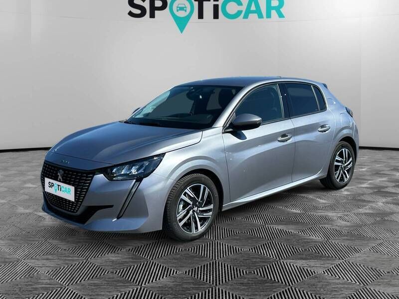 Gris Utilisé 2021 Peugeot 208 S Citadine | 14 990 € (Prix assez cher) - Image 1/3