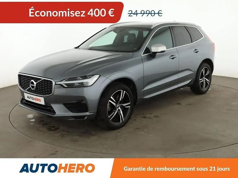 Gris Occasion 2018 Volvo XC60 R-Design SUV | 24 590 € (Prix juste) - Image 1/2