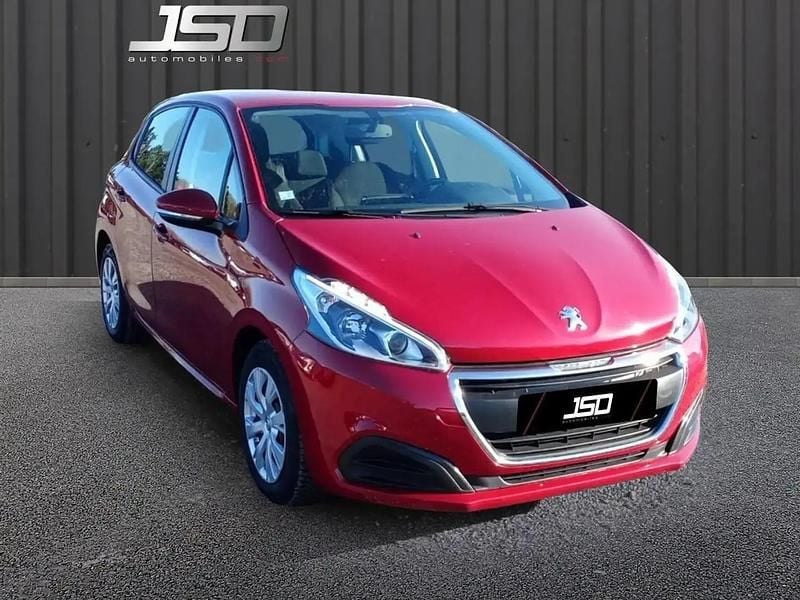 Rouge Occasion 2017 Peugeot 208 Active Citadine | 9 490 € (Prix juste) - Image 1/4