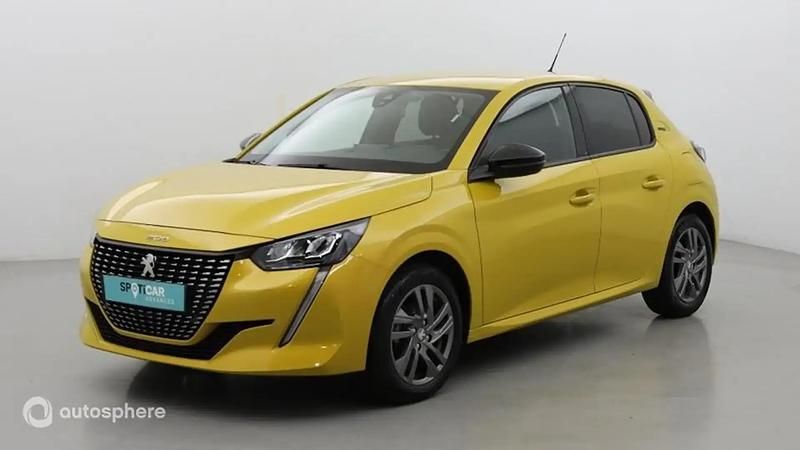 Jaune Occasion 2021 Peugeot 208 Style Citadine | 8 999 € (Super prix) - Image 1/4