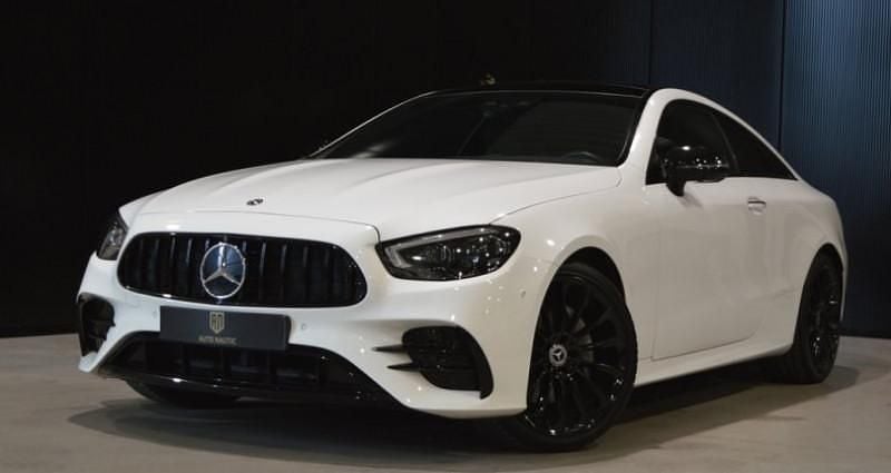 Blanc Utilisé 2021 Mercedes E220 AMG line Coupé | 39 900 € (Super prix) - Image 1/4
