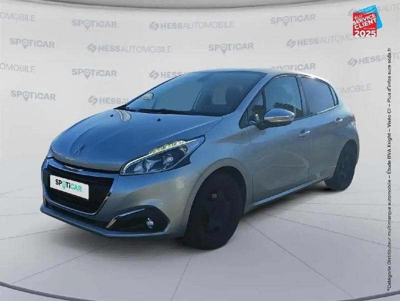 Gris Occasion 2018 Peugeot 208 Style Citadine | 7 499 € (Prix juste) - Image 1/4