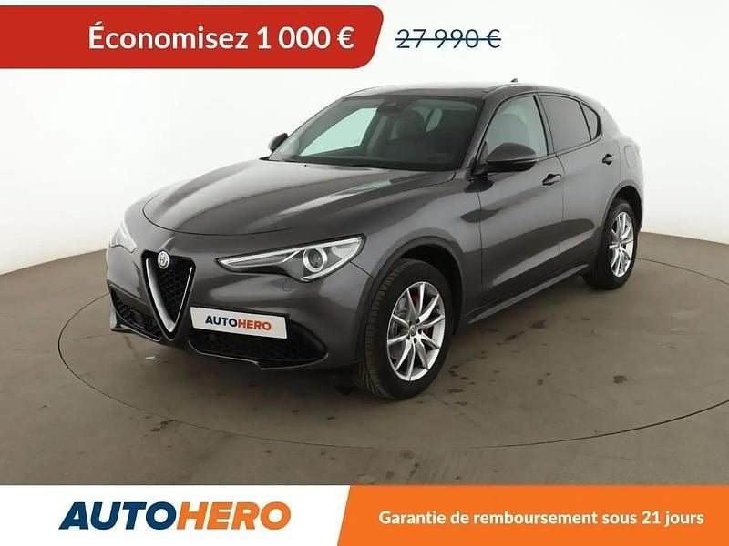 Occasion Alfa Romeo Stelvio Super 201 ch (147 kW) 2018 Gris SUV
