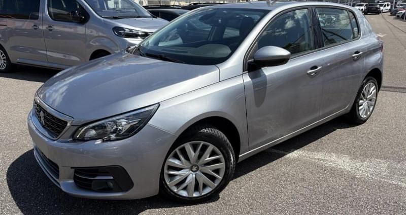 Gris Utilisé 2021 Peugeot 308 Business-Line Berline | 10 990 € (Super prix) - Image 1/4