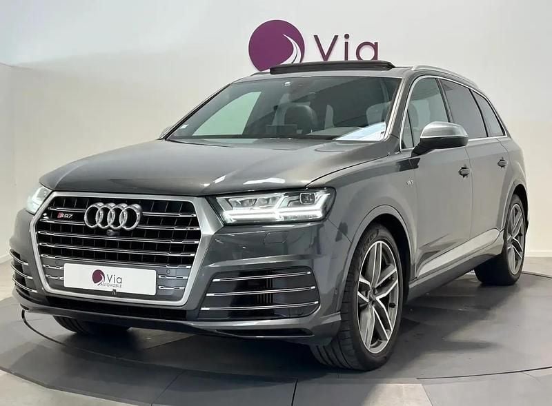 Gris Utilisé 2017 Audi SQ7 SUV | 33 990 € (Super prix) - Image 1/4