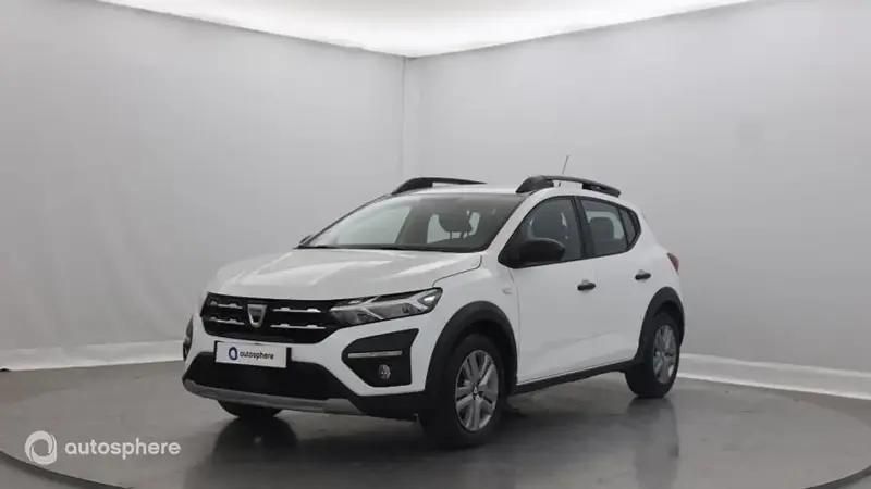 Blanc Utilisé 2021 Dacia Sandero Essentiel Citadine | 11 499 € (Bon prix) - Image 1/4